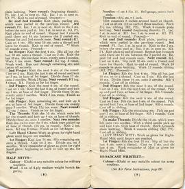Document: Red Cross Knitting Instruction - Page 9-10
