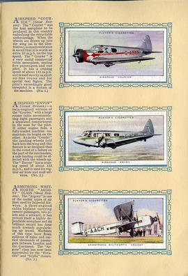 Document: An Album of Aeroplanes (Civil) - Page 2