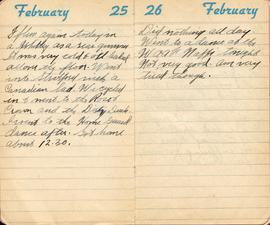 Document: Jim Saunders Diary - Page 8-9