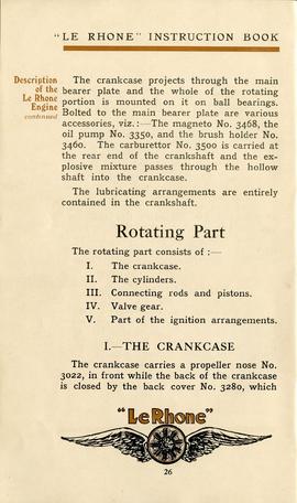 Document: LeRhone 110 Instruction Booklet - Page 26