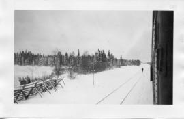 Photo: Train Tracks in Winter