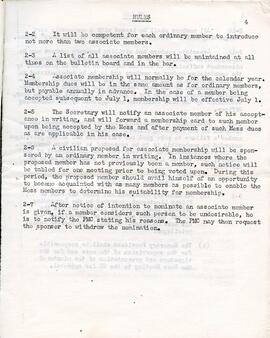 Document: Sergeants' Mess Rule Booklet - Page 4