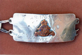 Photo: Bent Bracelet Engraved to J.A. Harvey