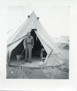 Photo: A Man with a Dog