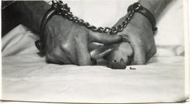 Photo: Dieppe POW Handcuffs