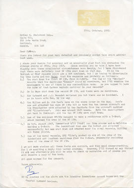 Document: Letter from Roy