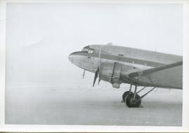 Photo: Arctic Scenery with Front Half of a DC-3