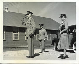 Photo: Earl of Athlone Saluting