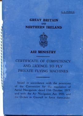 Document: Pilot License - Cover