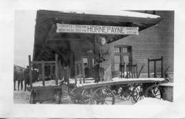 Photo: Man at Train Station