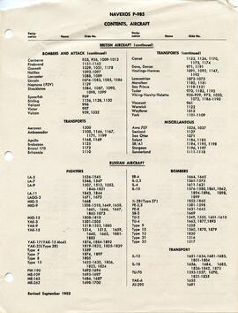 Document: Navexos P-985 Aircraft List - Page 3