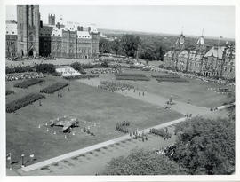 Photo: Parliment Hill During Battle of Britain Ceremony