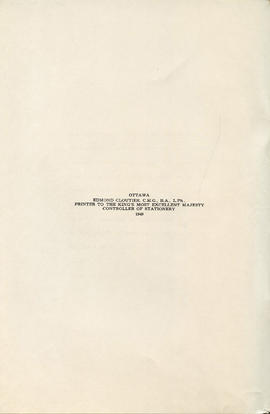 Booklet: The British Commonwealth Air Training Plan 1939-1945 (AF2012.034.007 INSIDE FRONT COVER)