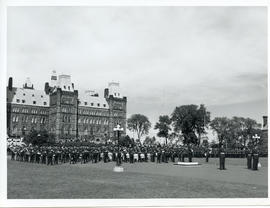 Photo: RCAF Band Plays at Battle of Britain Ceremony