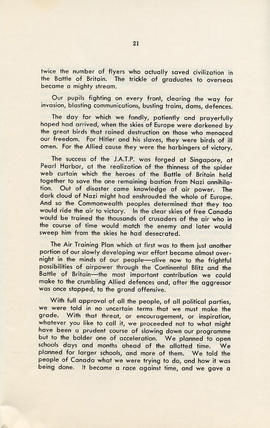 Booklet: The British Commonwealth Air Training Plan 1939-1945 (AF2012.034.007 PAGE 21)