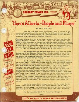 Document: Here's Alberta People and Places - Front
