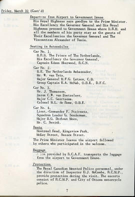 Programme: Visit of his Royal Highness The Prince of The Netherlands (AF2012.034.022 PAGE 7)