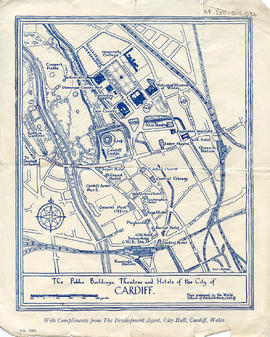 Document: Map of Cardiff - Front