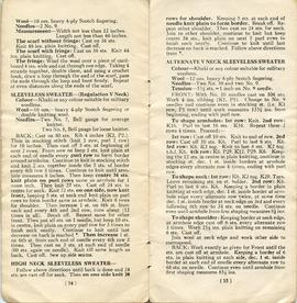 Document: Red Cross Knitting Instruction - Page 15-16