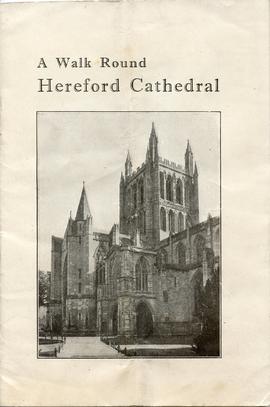 Document: A Walk Round Hereford Cathedral - Cover