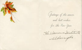 Document: Christmas Greeting Card - Inside