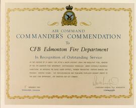 Document: Air Command Commander's Commendation