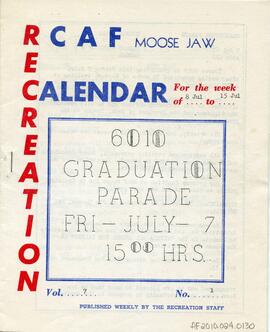 Document: 6010 Graduation Parade Booklet - Cover