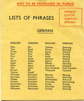 Document: Second Language Dictionary - Page 1
