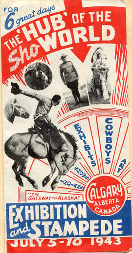 Document: Exhibition and Stampede Pamphlet - Cover