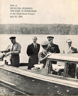 Booklet: Visit of Duke of Edinburgh to the Chalk River Project (AF2012.034.035 COVER)