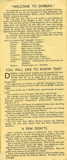 Document: Guide to Durban, South Africa - Pg 1