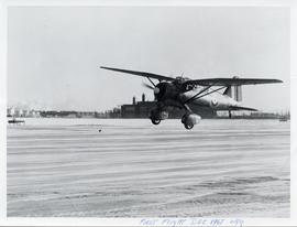 Photo: First Flight
