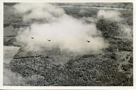 Ariel Photo: Three Aircraft Over Woods