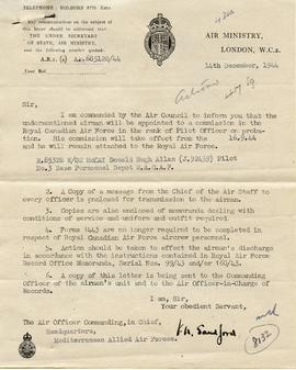 Document: Air Council Letter