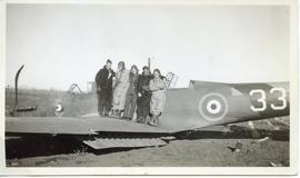 Photo: Crew with Crashed Fairey Battle