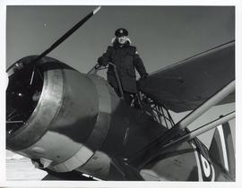 Photo: Serviceman with Lysander