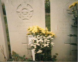 Photo: Headstone of J.A. Harvey