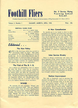 Document: Foothill Fliers Magazine - Page 1