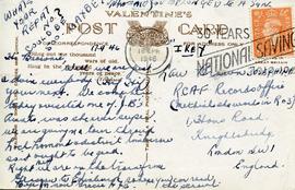 Document: A Postcard to Brown - Back