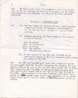 Document: Sergeants' Mess Rule Booklet - Page 6