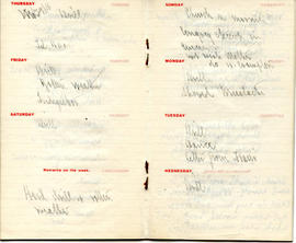 Document: Soldier's Diary - Lally - Page 26-27