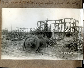 Photo: Wrecked Traincar