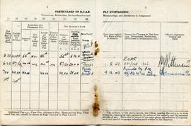 Document: RCAF Pay Book - Page 1-2