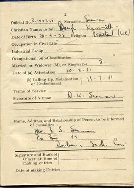 Document: Pay Book - Page 1